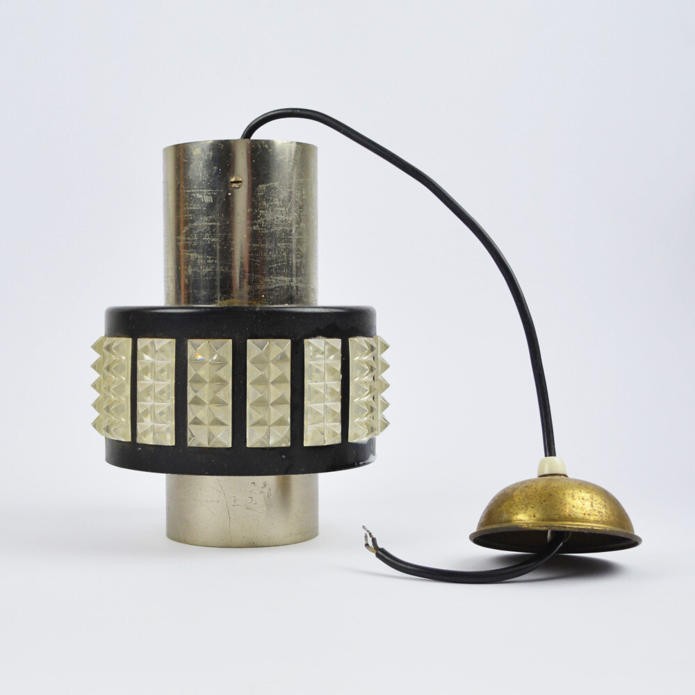 Vintage Ceiling Light - Old Lamp - Ceiling - Metal & Plastic