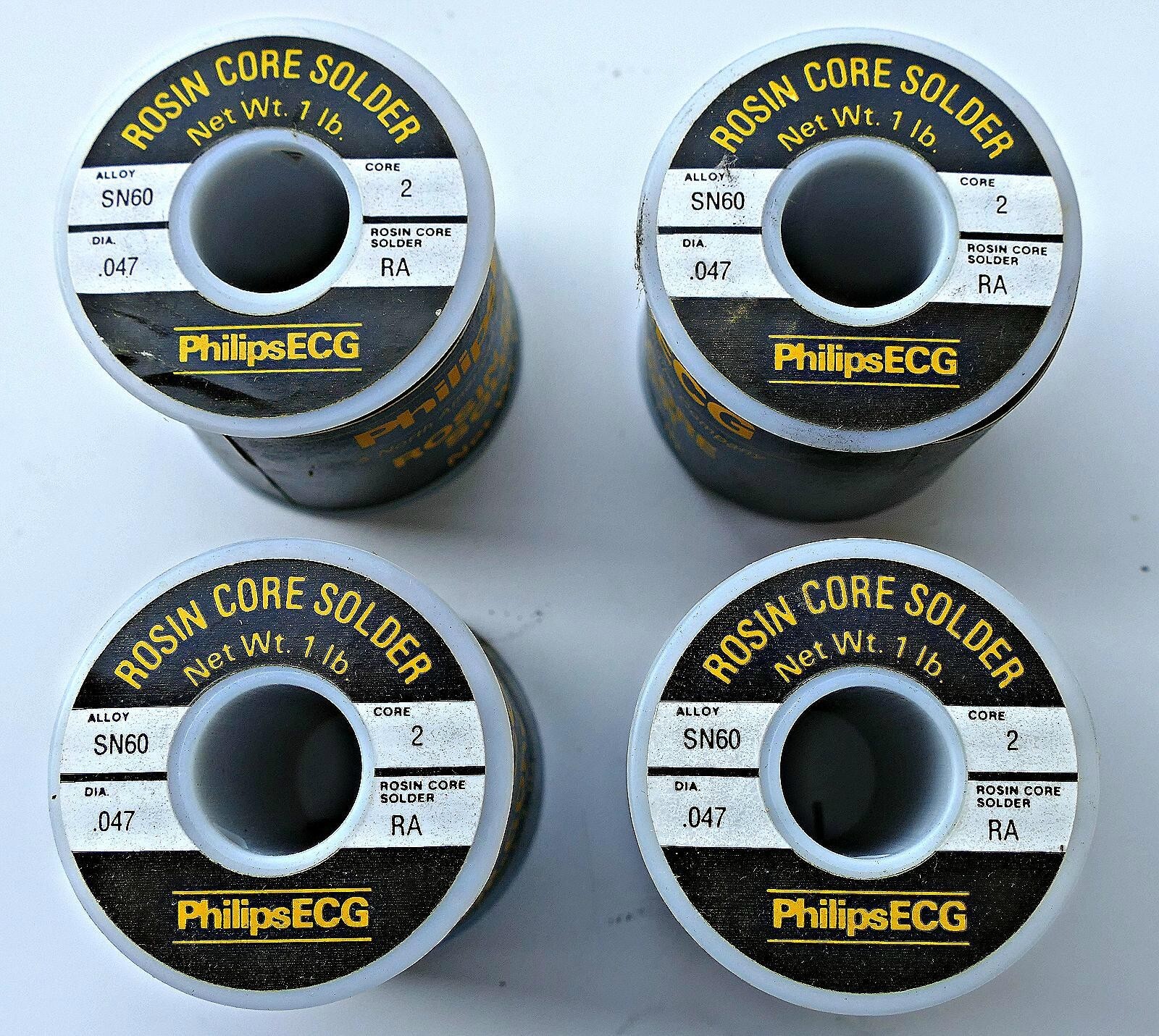 Kester Solder 44 SN60PB40 .047 24-6040-0027 1LB 60/40 labeled PHILLIPS