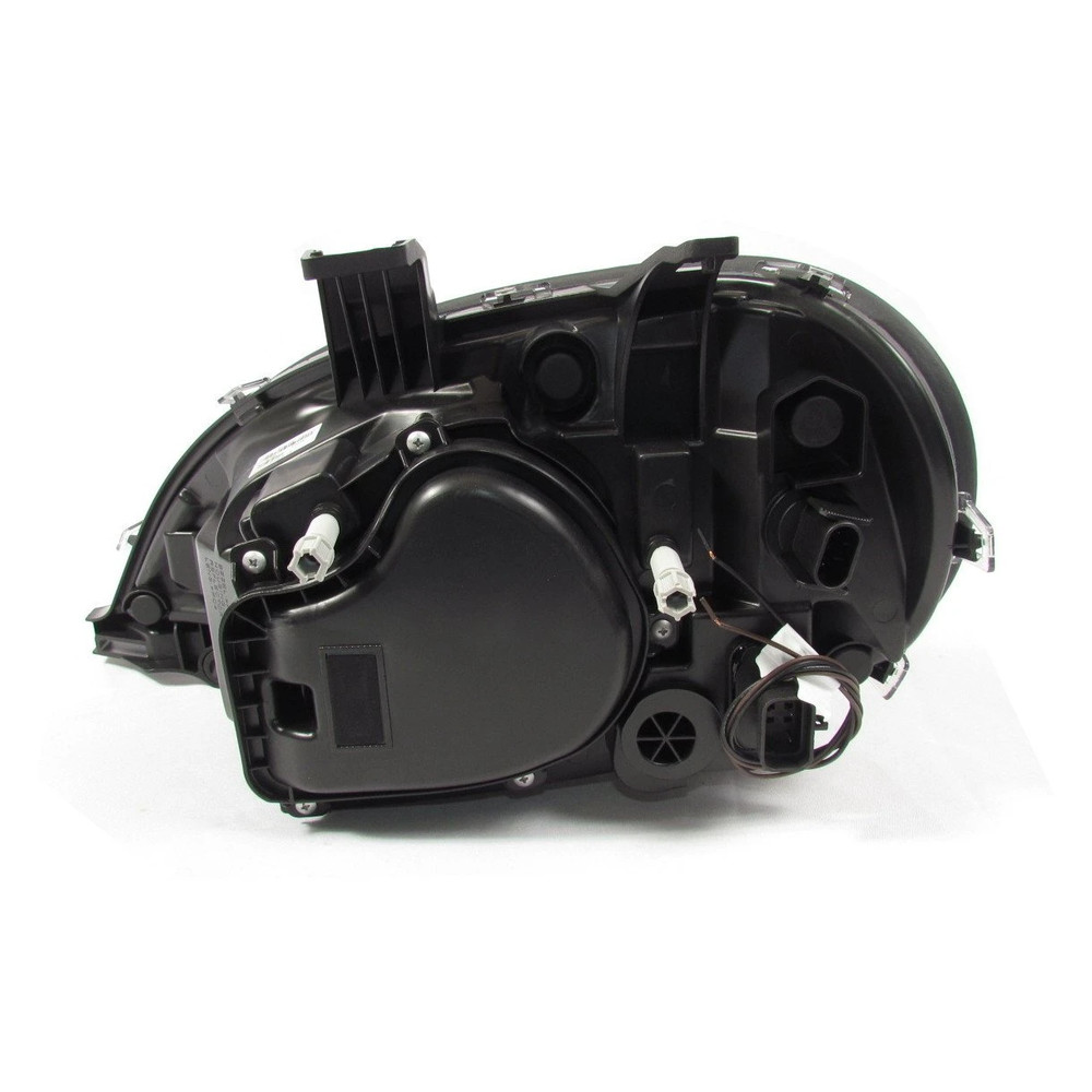 Black Housing Projector Headlight for Freightliner Columbia - Driver Side