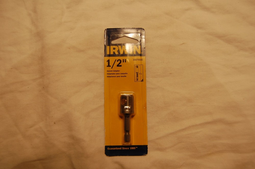 Irwin 1/2" Drive Socket Adapter 3567951C