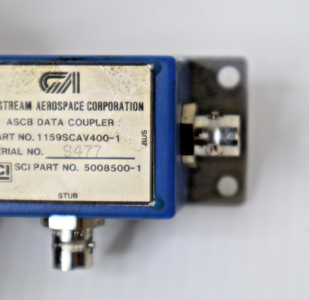 Gulfstream 1159SCAV400-1 ASCB Data Coupler SCI 5008500-1 (2 Available)