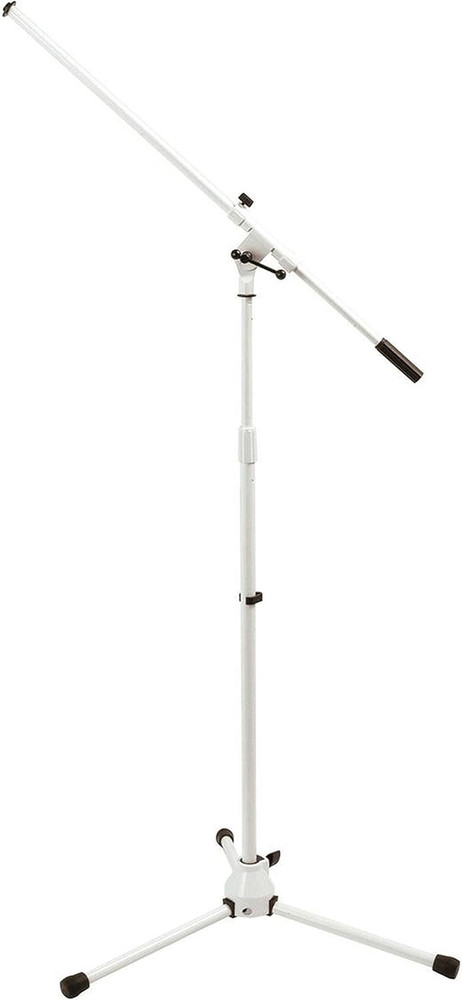 MS7801W Telescoping Microphone Boom Stand, White