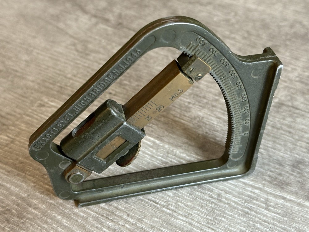 WWII Machine Gun Clinometer 1943 Model 1917