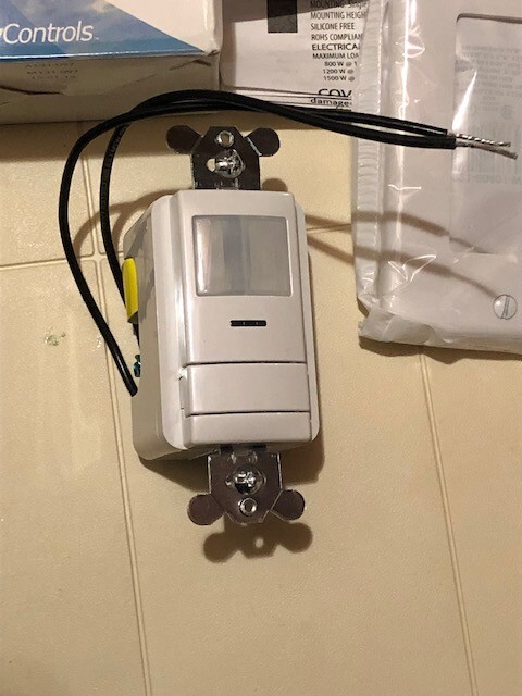 SENSOR SWITCH WSX WH OCCUPANCY SWITCH