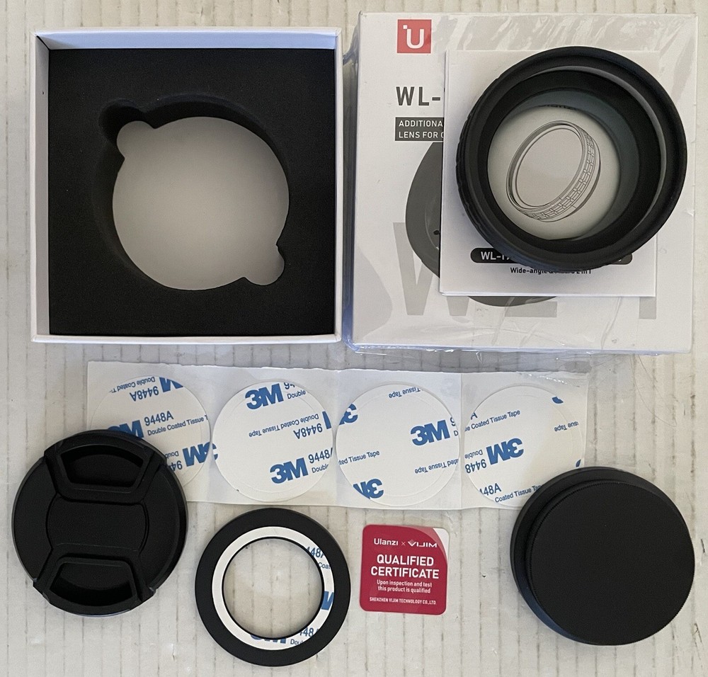 Wide Angle Macro Camera Lens 52mm