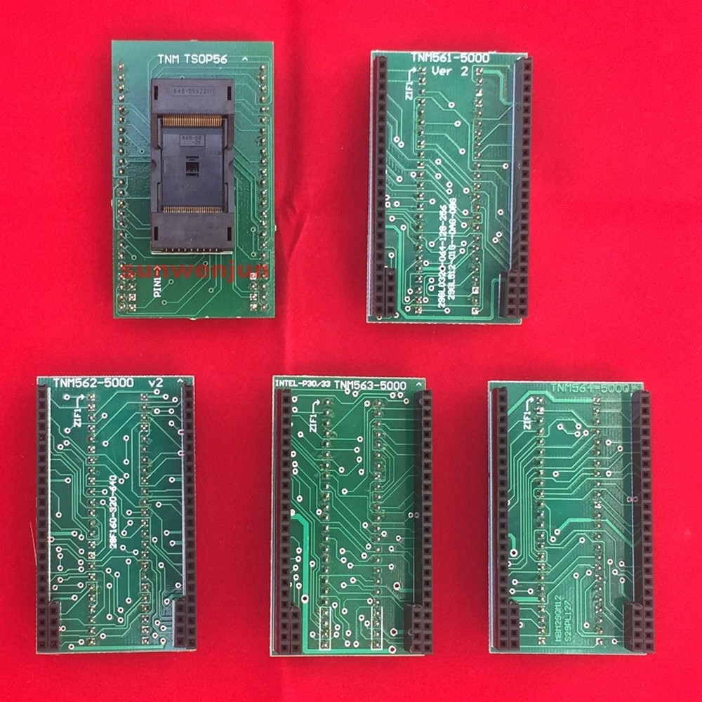 Complete TSOP56 adapter set IC socket Model 556T2