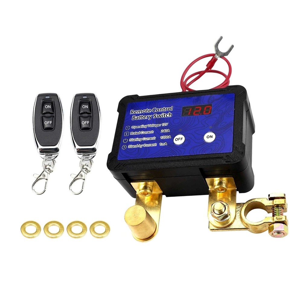 240A Remote Battery Disconnect Switch for -20℃-90 ℃ Operating Temperature