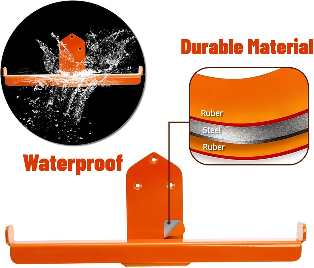 Heavy-Duty Backpack Blower Wall Mount Rack for Garage Organization