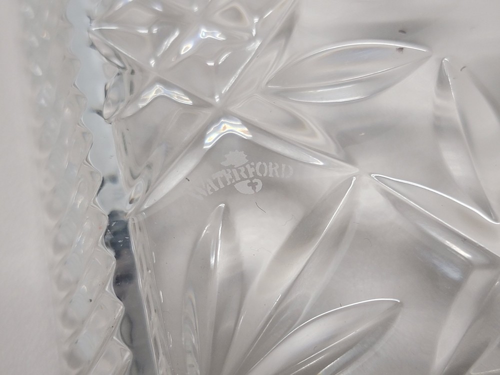 Waterford Crystal Lismore 11" Rectangular Sandwich Serving Vanity Tray