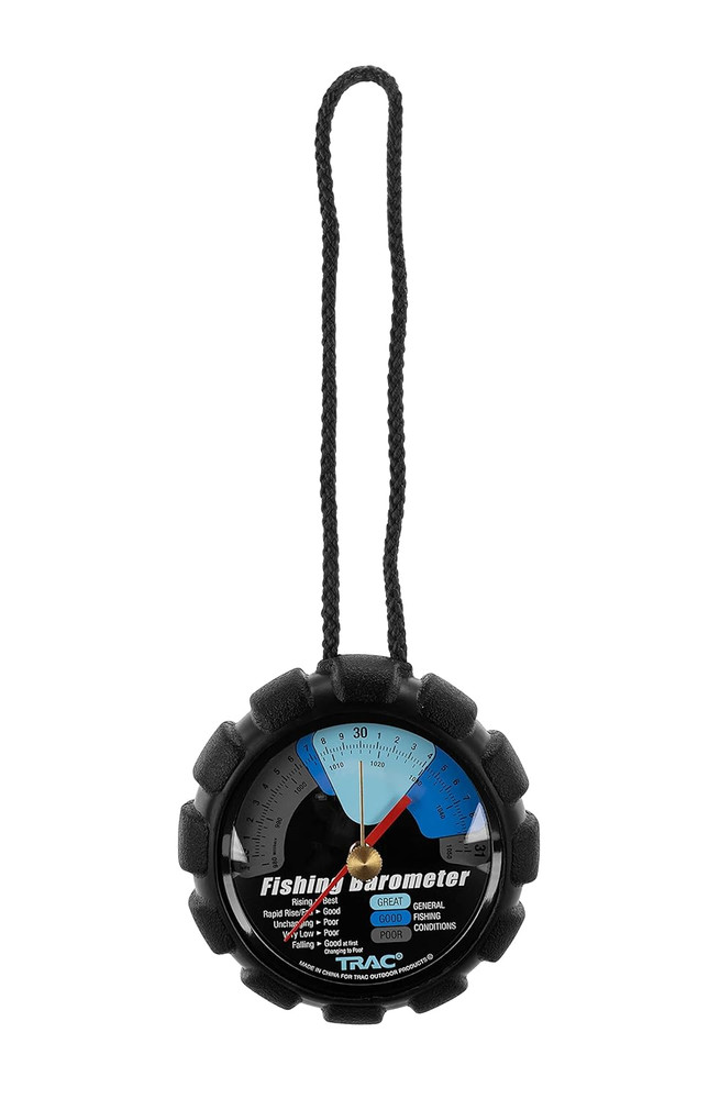 Fishing Barometer | Features an Adjustable Pressure Change Indicator with Refere
