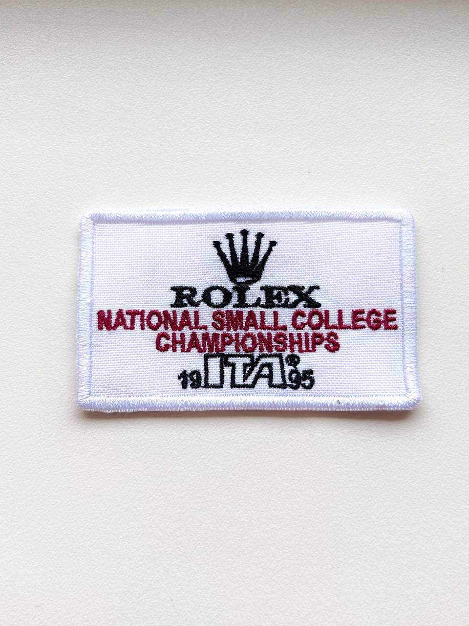 ONE LOT X3 ROLEX EMBROIDERED PATCH TENNIS CROWN CUP ROLEX WATCH CHAMPIONSHIP