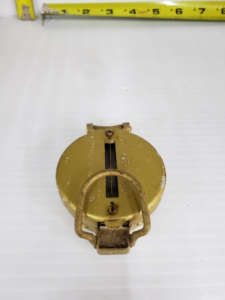 VINTAGE "LIQUID FILLED" LENSATIC COMPASS