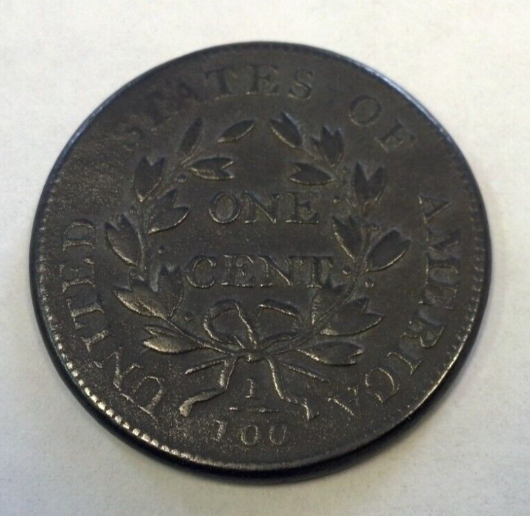 1807 DRAPPED BUST LARGE CENT VF DETAILS (2070)