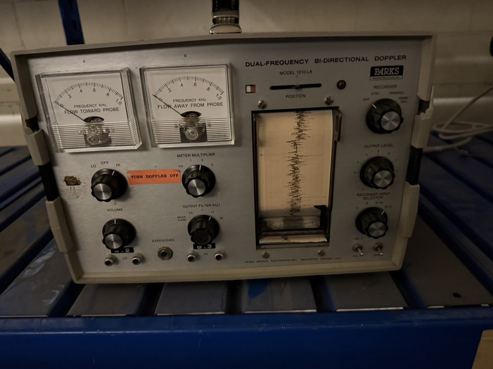 parks bidirectional doppler model 1010-LA