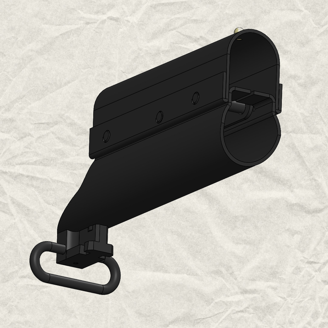 Remington 870 - Bayonet Adapter (Ohio National Guard version) - reproduction