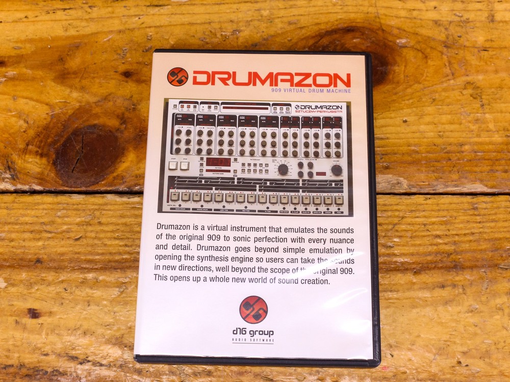 D16 Group Drumazon TR909 Emulation Software (VST/AU)
