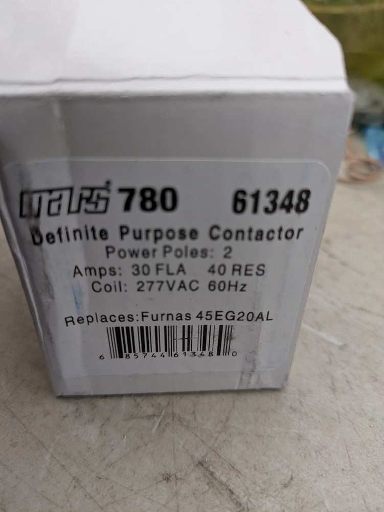 Mars 780 Definite Purpose Contactor 61348