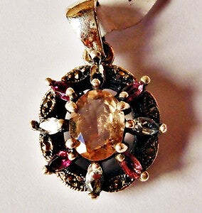tourmaline pendant