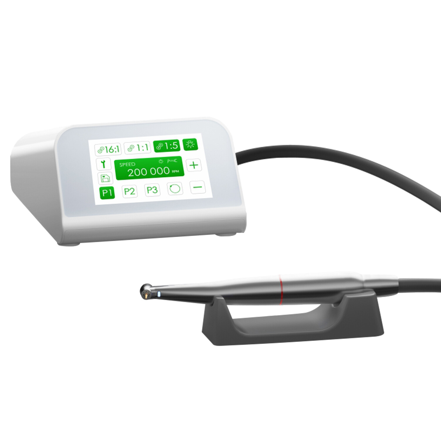 Original Woodpecker Dental Electric Motor MT2 MT3+1:5 Contra Angle LED Handpiece