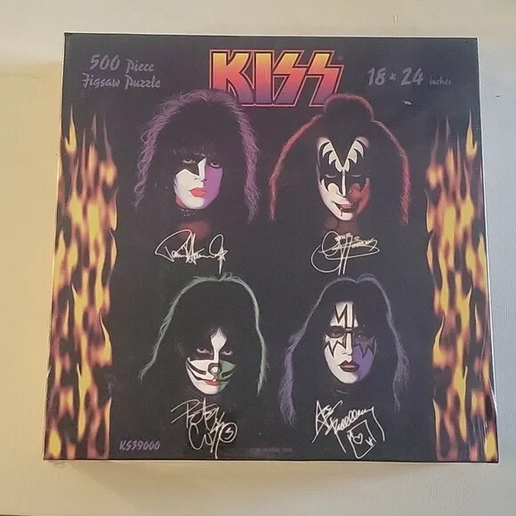 Kiss Solo Faces Puzzle Sealed