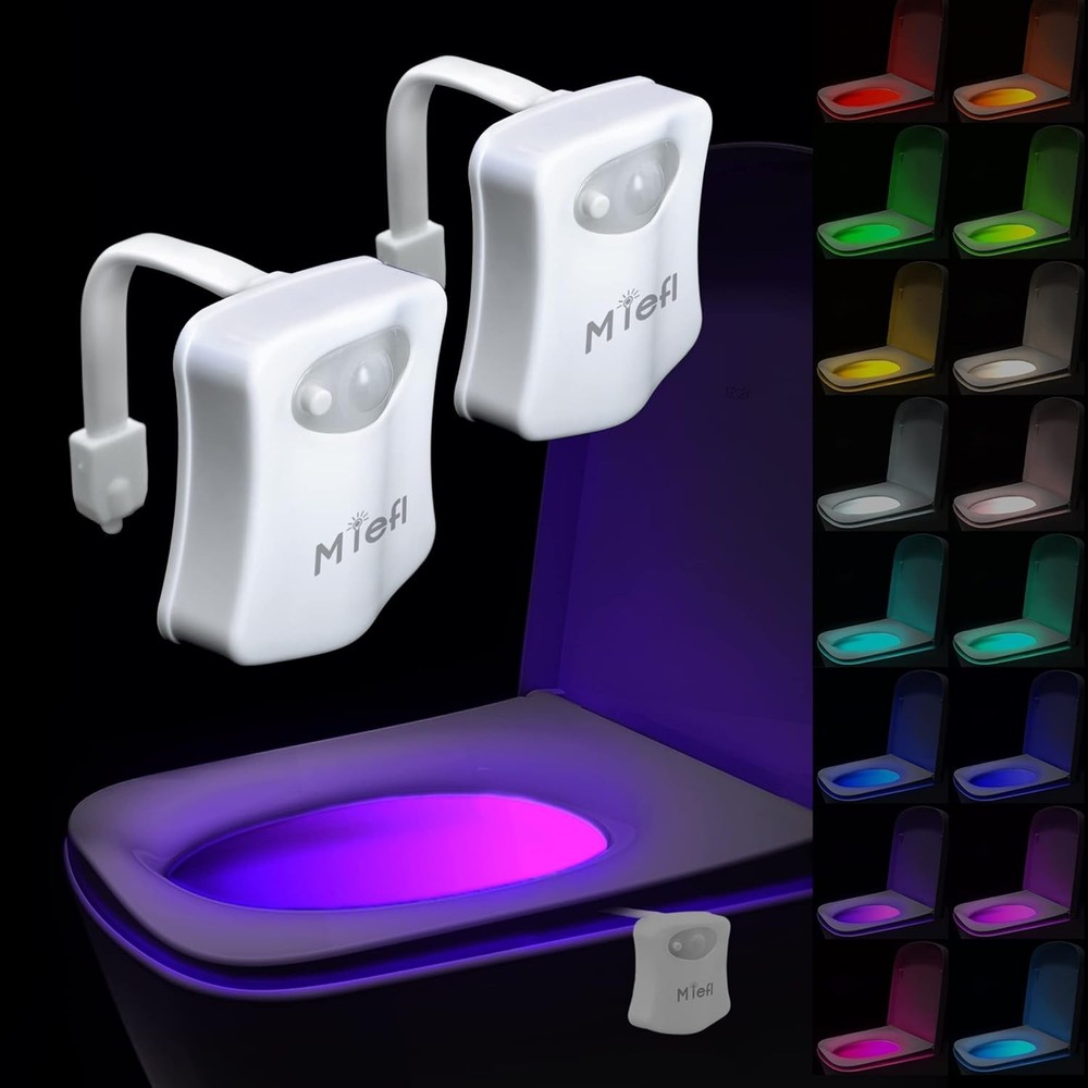 Toilet Light Motion Sensor Color Changing