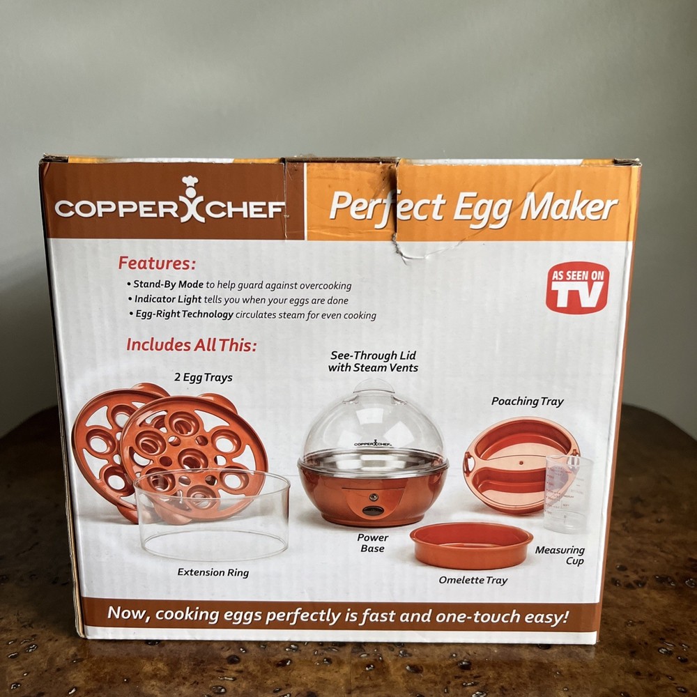Copper Chef Perfect Egg Maker—Makes Up to 14 Eggs at a Time