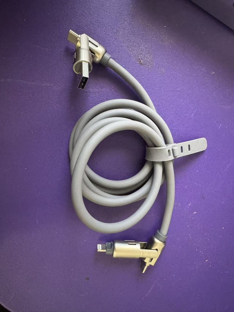 240W 4-in-1 Multi Fast Charging Cable Cord USB TYPE C for iPhone samsung android