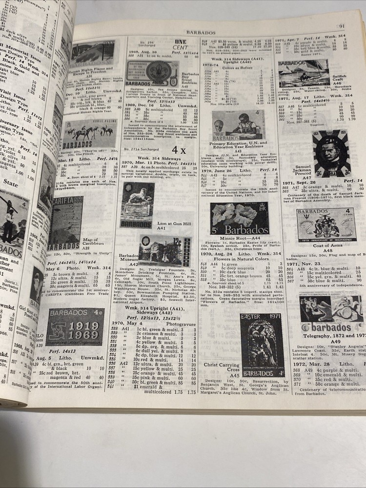 Scott 1979 Standard Postage Stamp Catalogue Volume 1