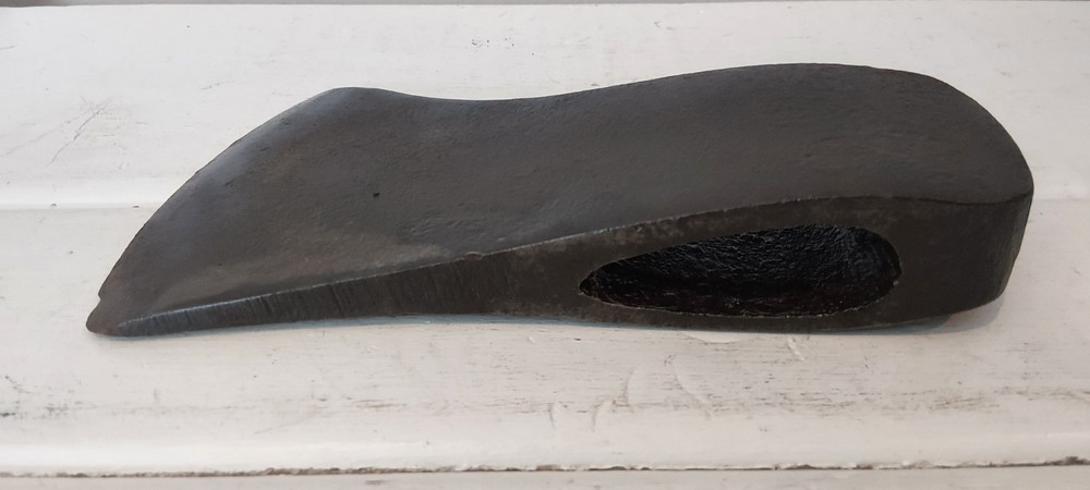 Old Master Mechanic Single Bit Axe Head (Stamped).