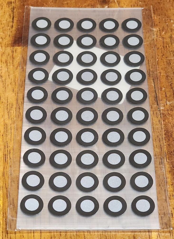 115x Sheets 3D Scanner Marking Positioning Point 3D Reference Adhesive Dots READ