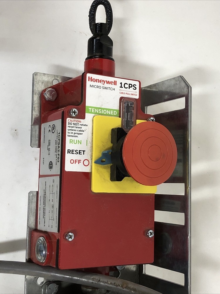 Honeywell 1CPSA2-F03 Mirco Switch Cable Pull Switch Tensioned Cable 1CPS
