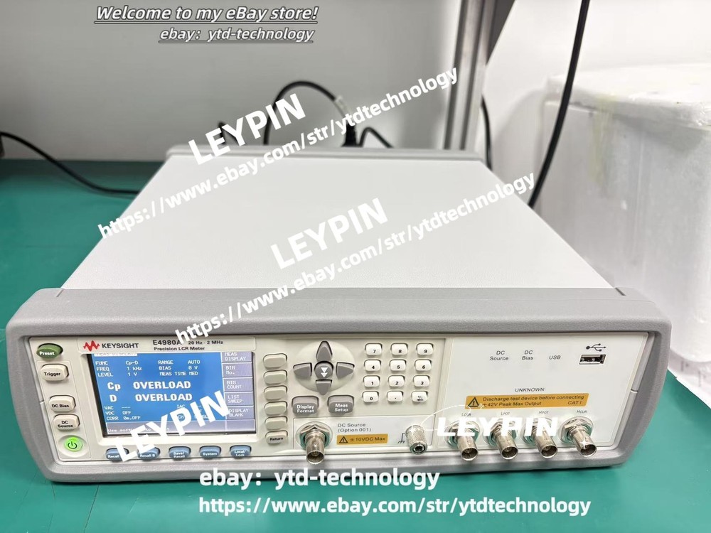 Keysight E4980A 20Hz-2MHz Precision LCR Meter#ytd-