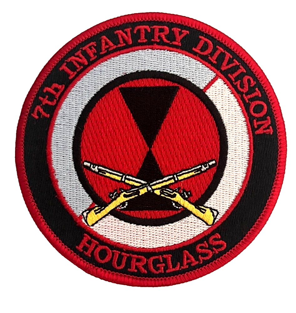 US ARMY 7th INFANTRY DIVISION COMMEMORATIVE PATCH (USA-3)