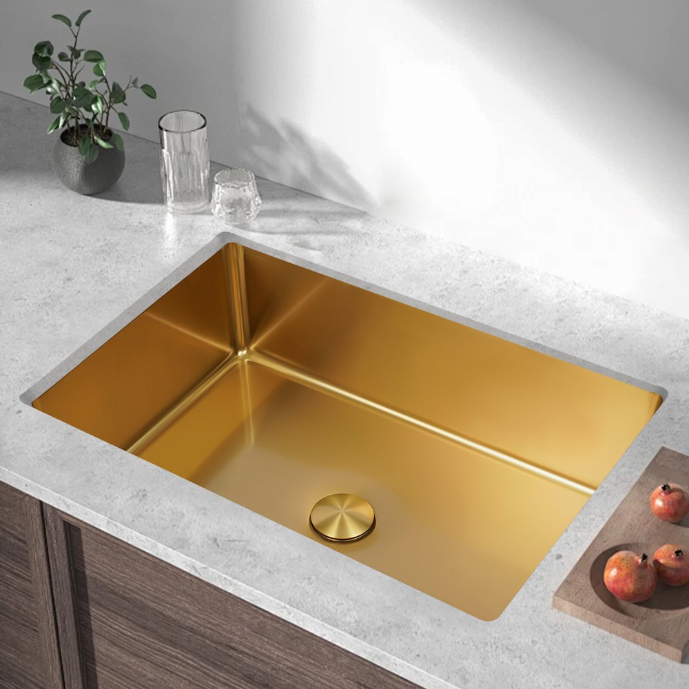 Bathroom Sink Stainless Steel Undermount Bathroom Wash Sink Rectangular Sink