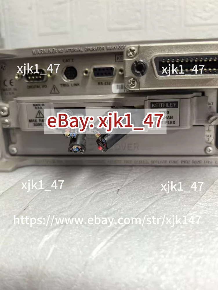 KEITHLEY 2700 MULTIMETER DATA ACQUISITION SYSTEM W/ one 7700 DATA MODULE /xjk