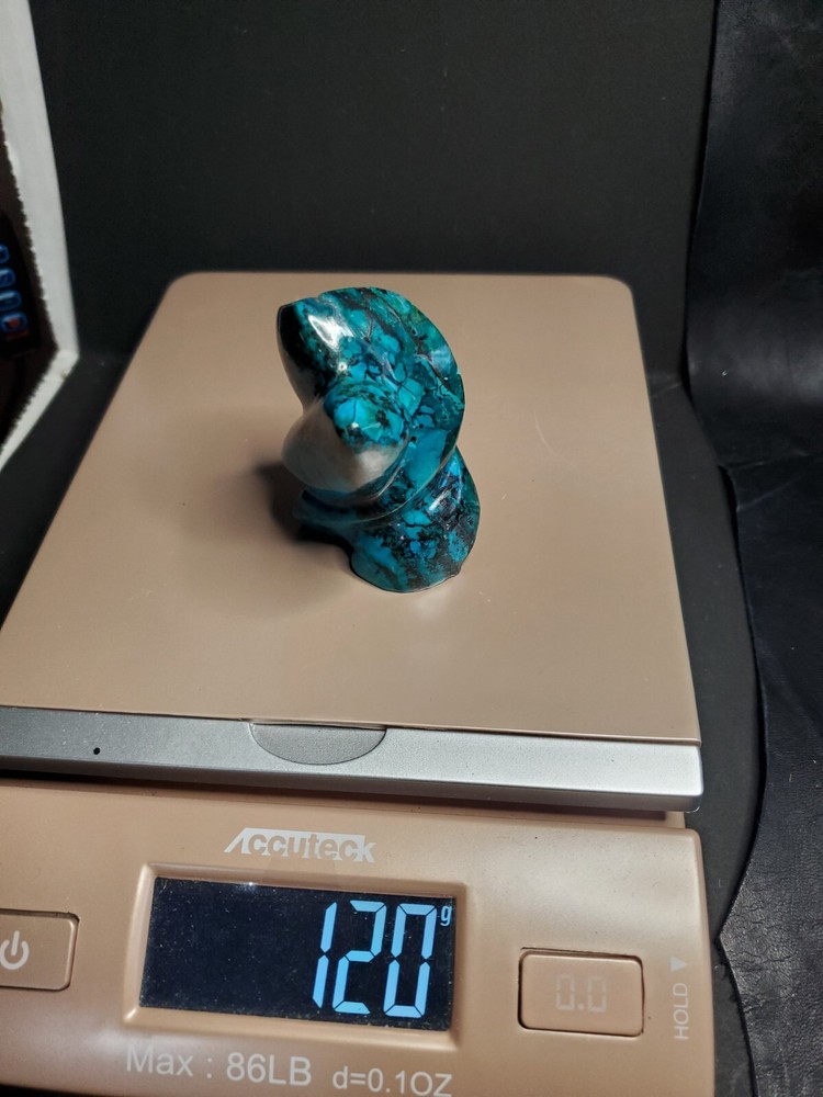 CHRYSOCOLLA Abstract Carving