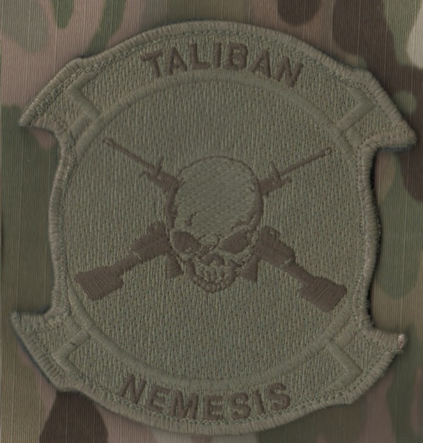 ELITE PROFESSIONAL USMC OPERATOR MORALE burdock PATCH: TALIBAN NEMESIS approved