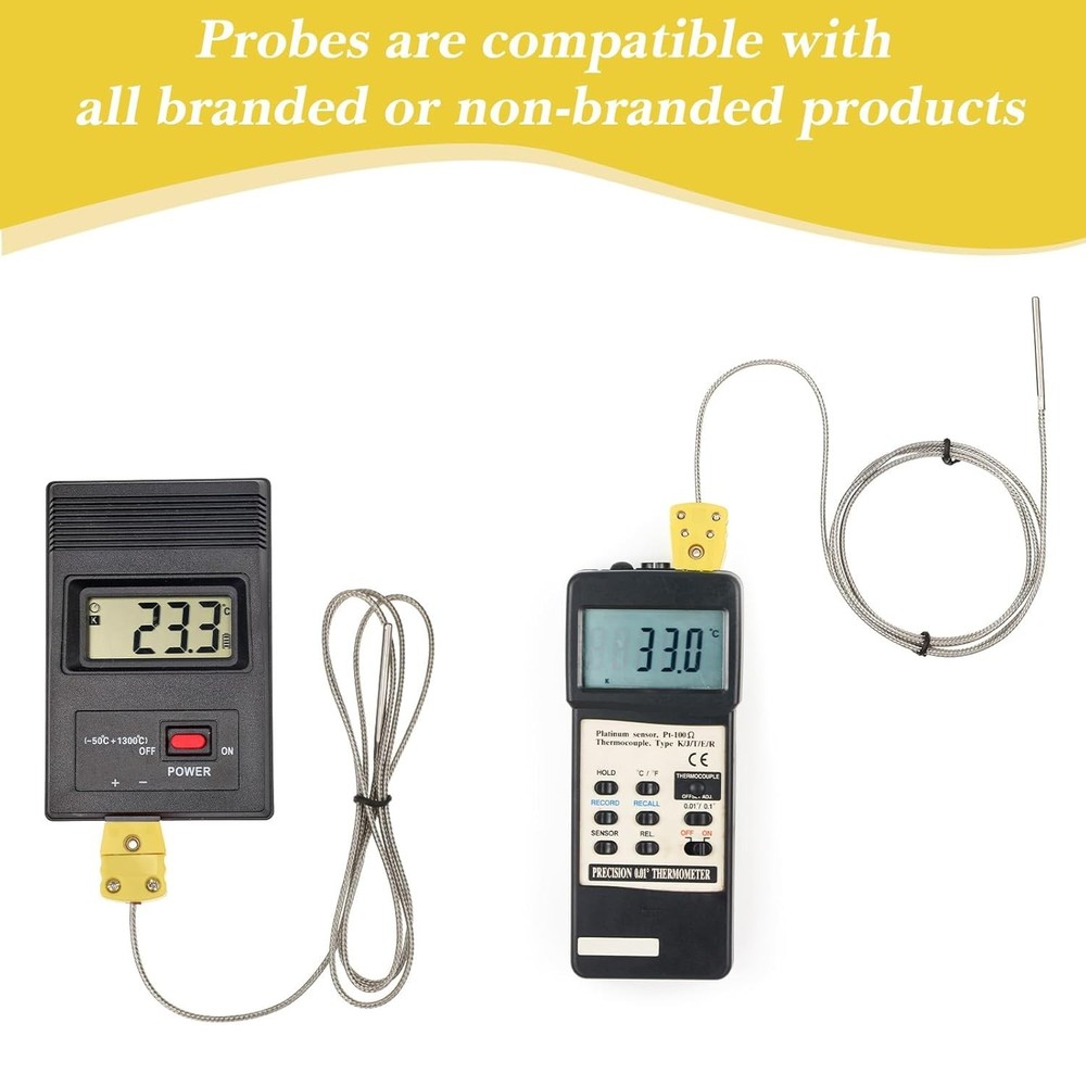 Type K Thermocouple Probe Tl1004 K Type Sensor Probes MetalTemperature Sensor...