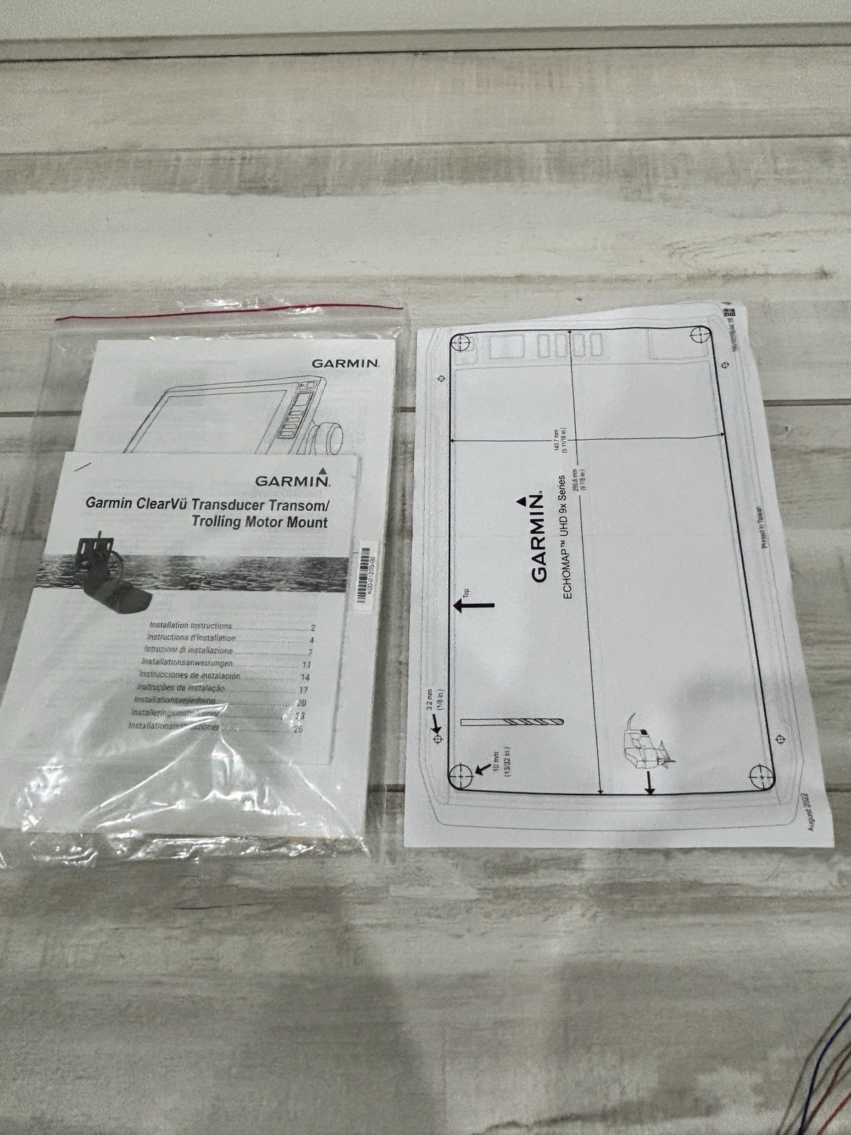 Garmin ECHOMAP UHD 94sv Chartplotter Fishfinder GPS Tested Clean Complete Bundle