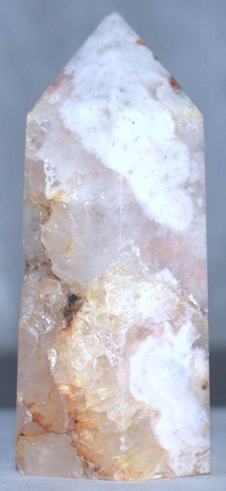 Pretty Flower Agate Tower 3.45"/183 Grams