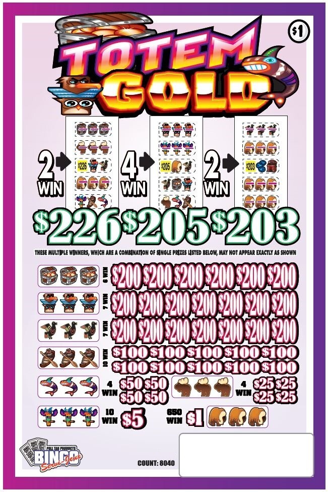 NEW pull tickets TOTEM GOLD - Instant Tabs