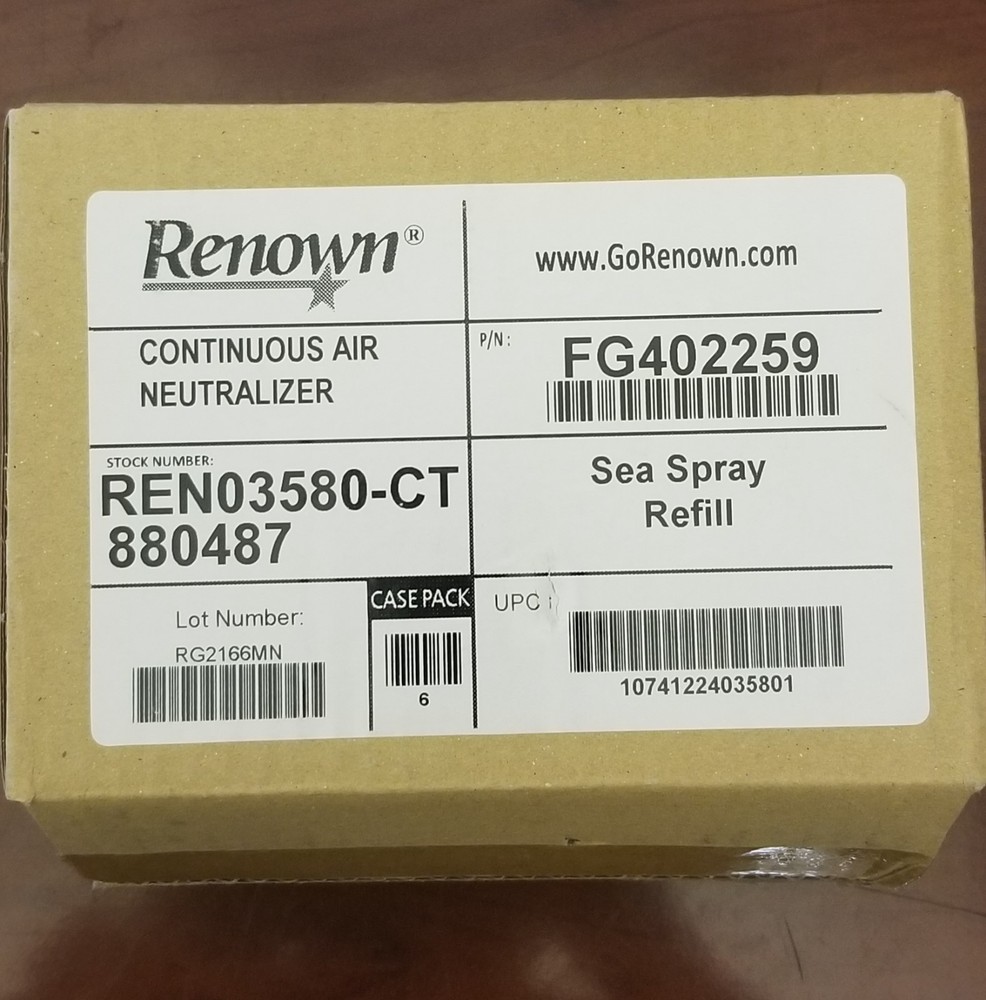 renowm continuous air neutralizer ren03580-ct