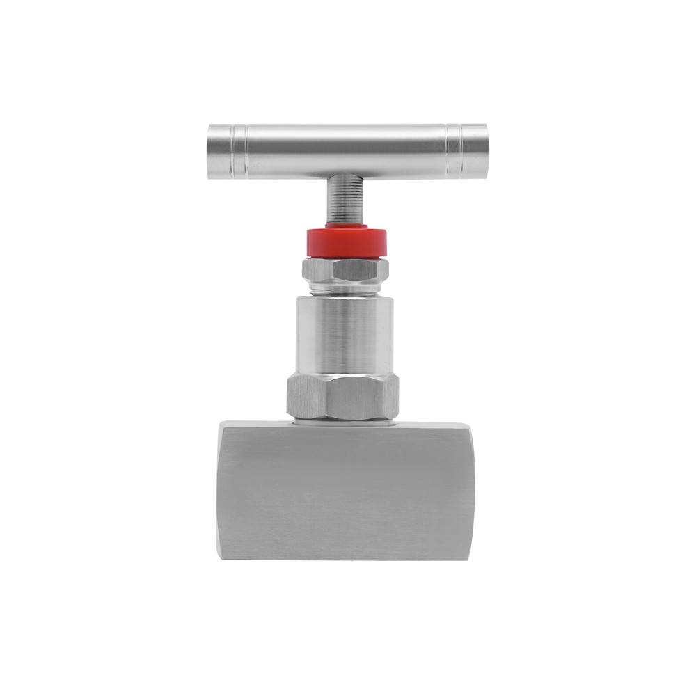 3/8" Stainless Steel Needle Valve - Threaded Flow Control, Max 6000 Psi