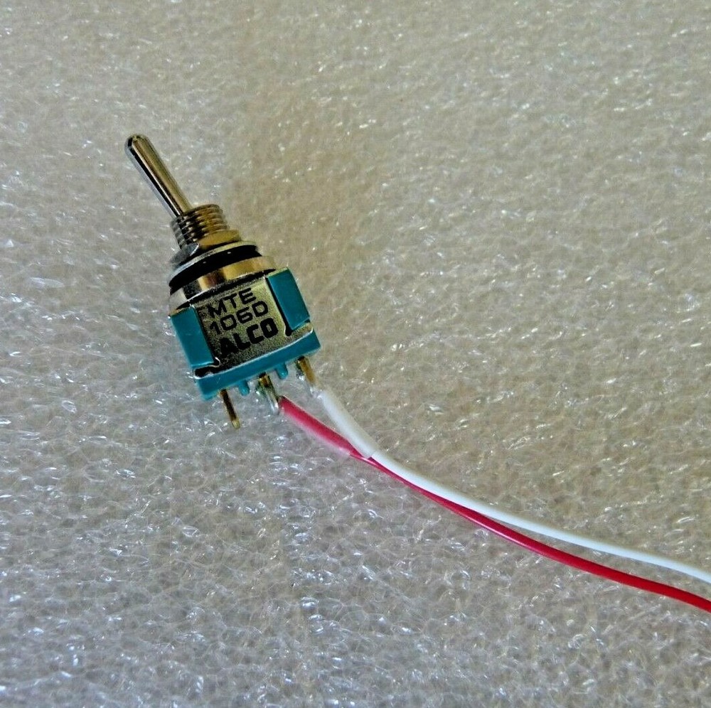 Motorola Solutions 18624G-06 David Clark Switch Assembly Toggle w/ Wire NEW