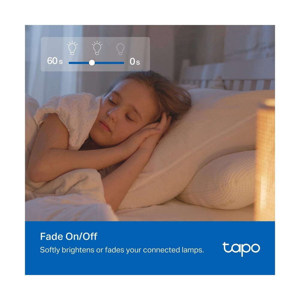TP-Link Tapo Smart Dimmer Plug KIT, Matter Compatible, Wireless Dim... Fast Ship