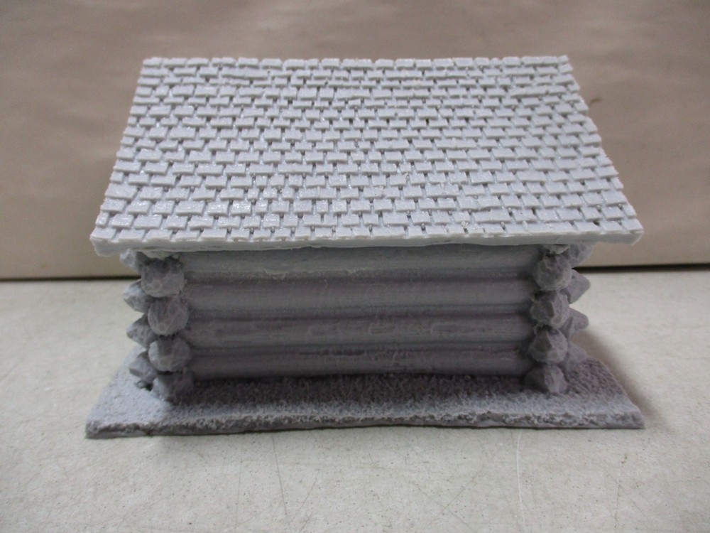 Resin Log Cabin for Wargaming A