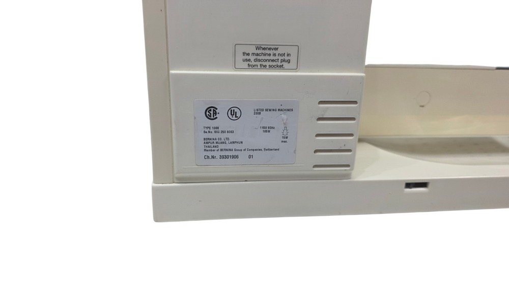 Bernina 1008 Mechanical Sewing Machine Fully Serviced