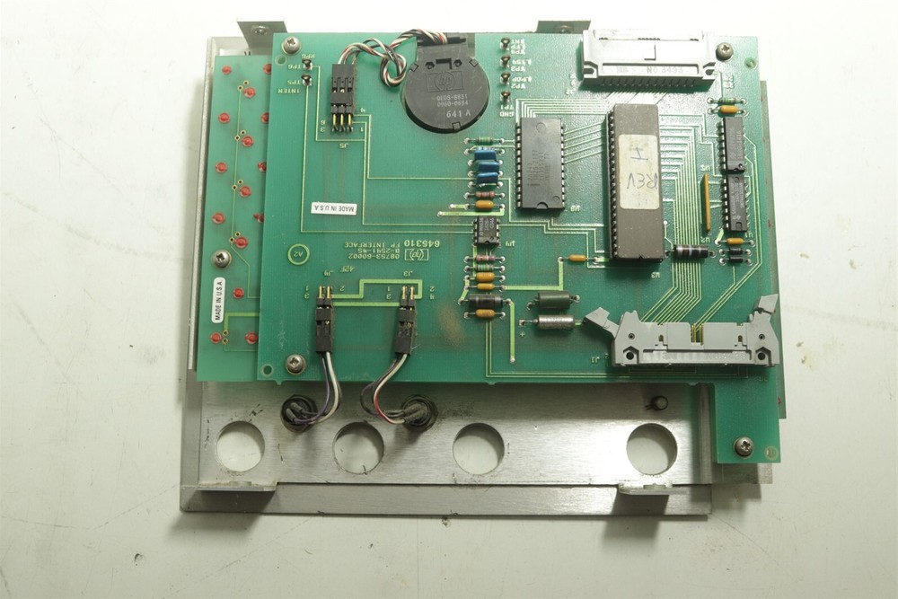 HP Hewlett Packard 8753B Network Analyzer Front Panel +PCB 08753-60002 B-2541-45