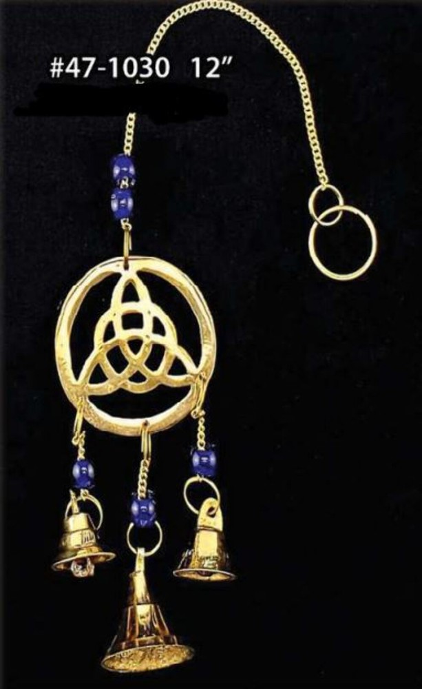 Triquetra Bell Wind Chime 12"