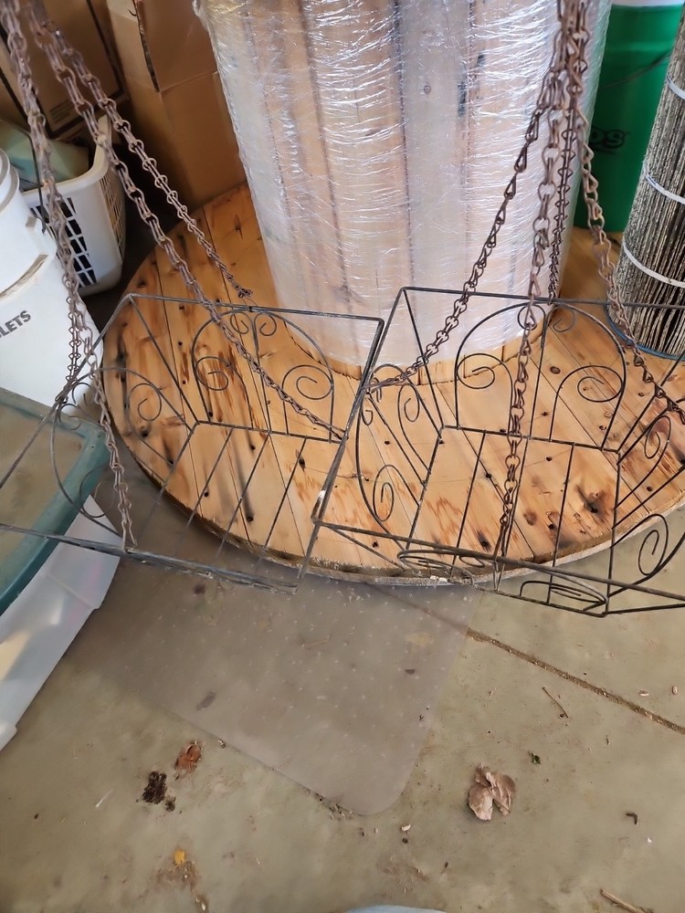 Vintage Hanging Plant Baskets